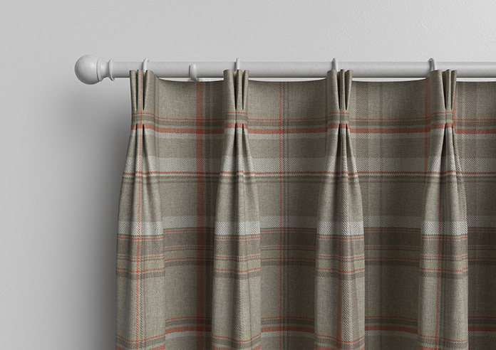 Macrae, Brown Tartan - Made to Measure Curtains - Image 11
